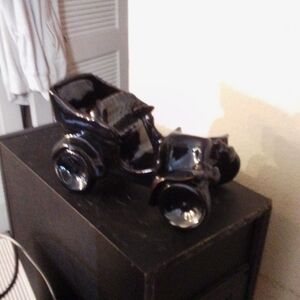 Old vintage car planter